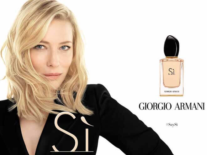 Perfume Giorgio Armani perfumes e roupas da marca Armani