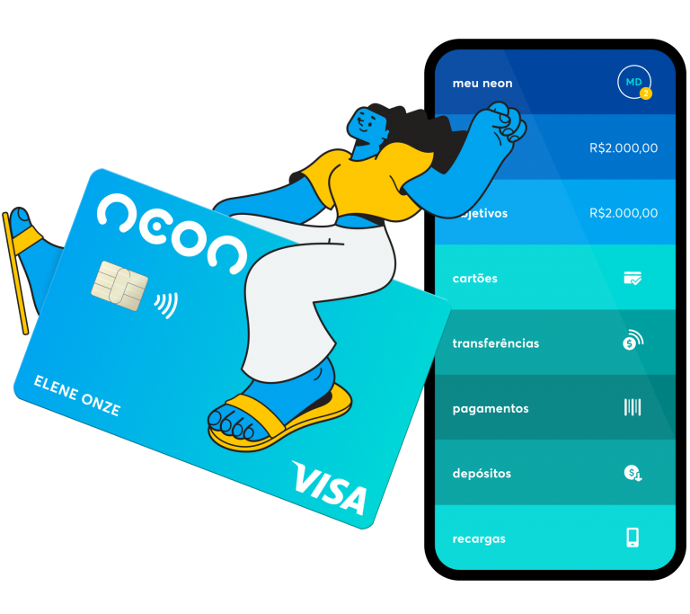 Cartão de Crédito Neon: o mais indicado para os que amam facilidade